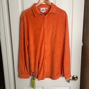 NWT - Bain De Mer - St. Tropez - long sleeve Towelling Bagatelle shirt